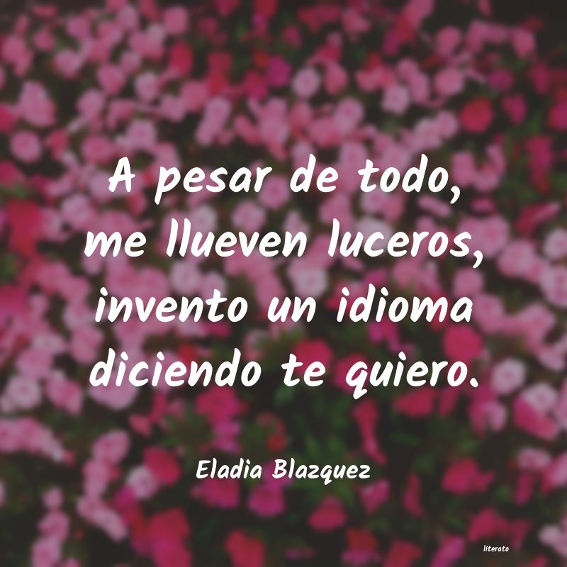 Frases de Eladia Blazquez