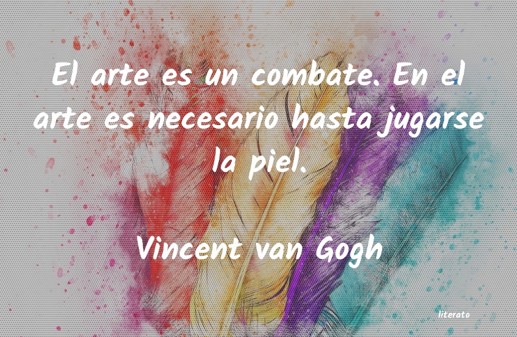frases de Vincent van Gogh