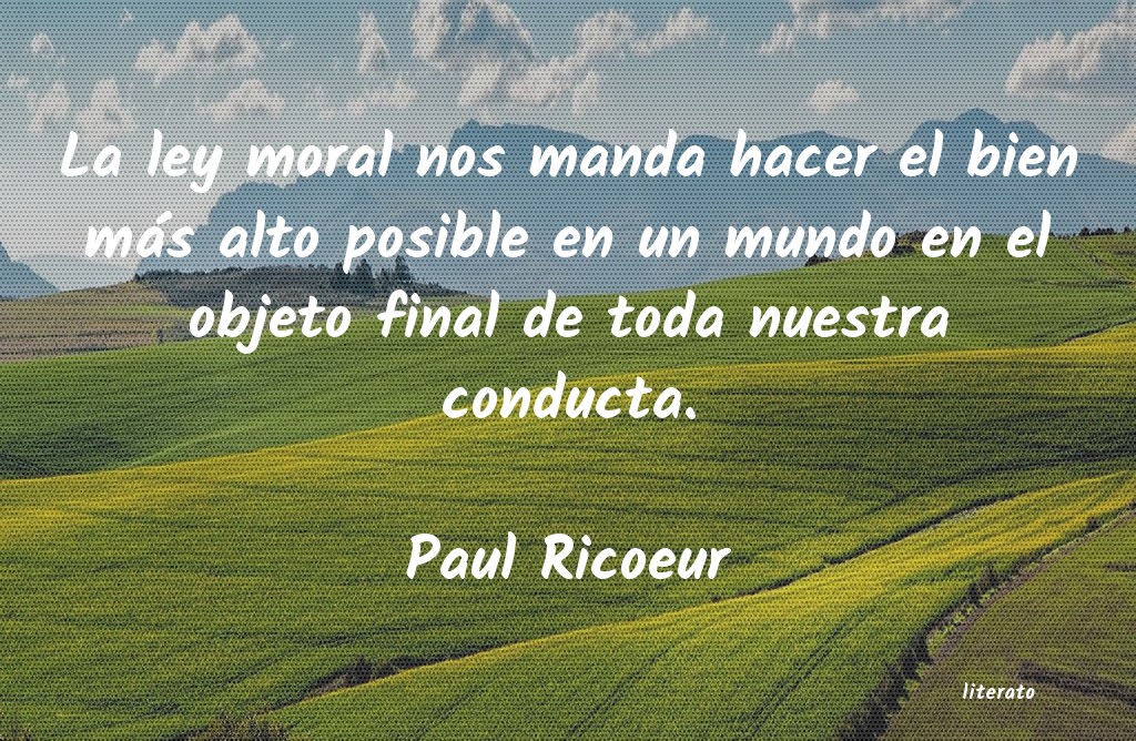 frases de Paul Ricoeur