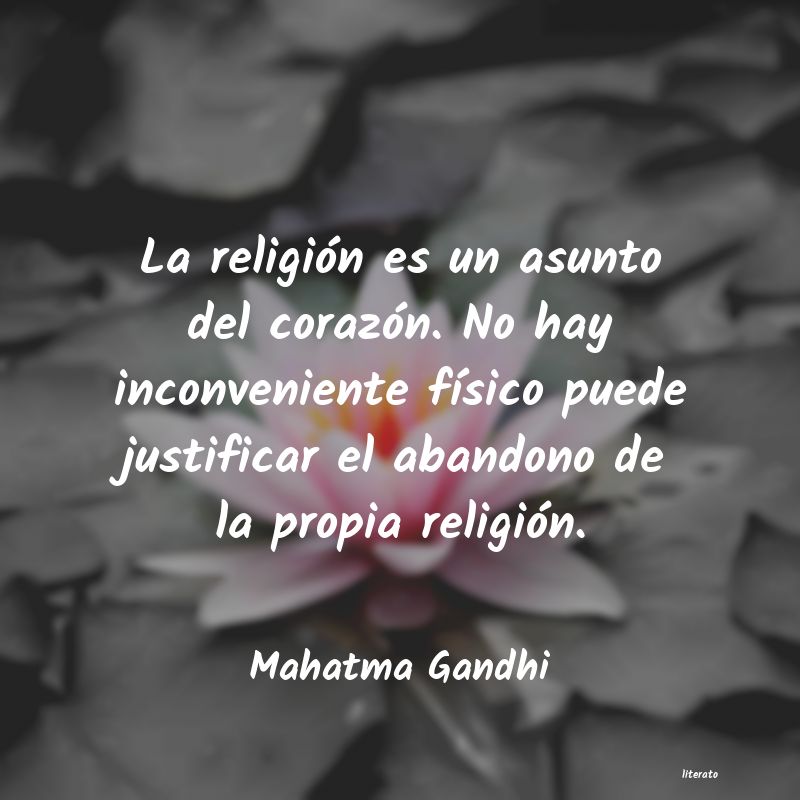 Frases de Mahatma Gandhi