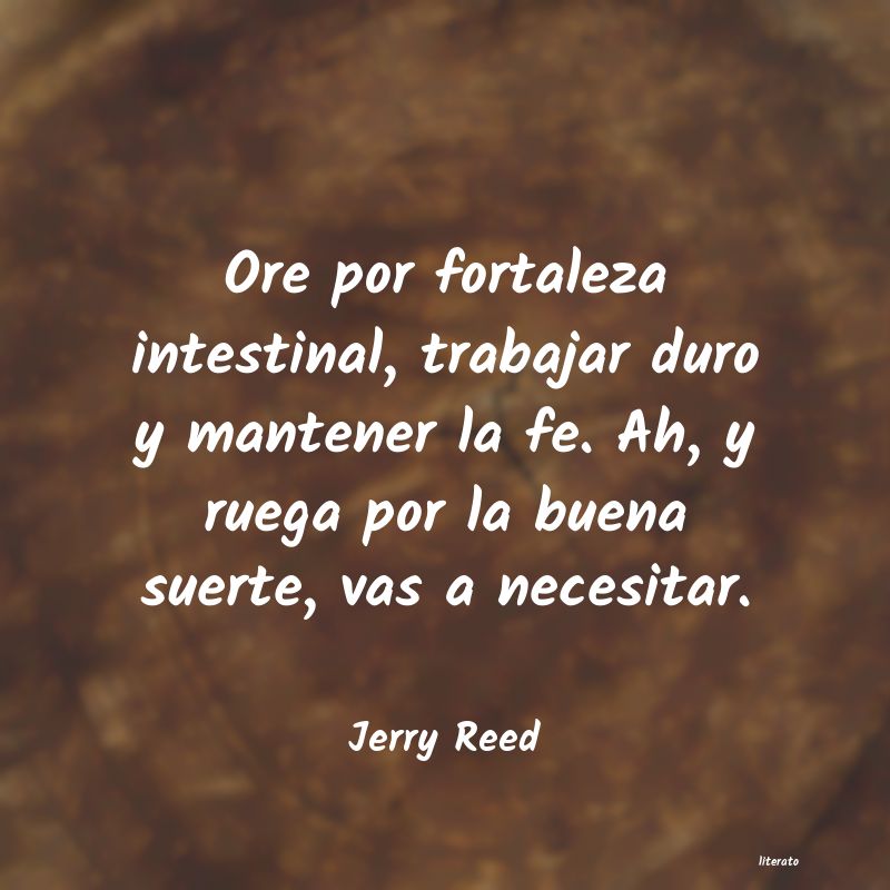 Frases de Jerry Reed