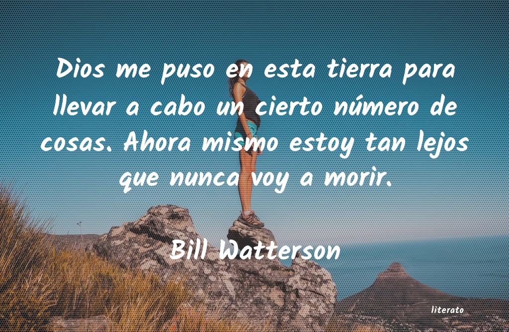 frases de Bill Watterson