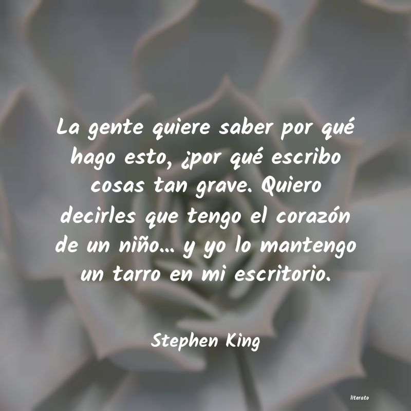 frases de Stephen King