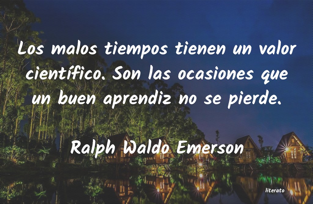 ralph waldo emerson paciencia