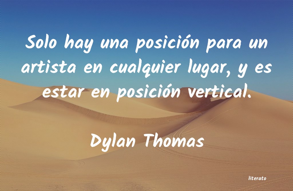 Frases de Dylan Thomas