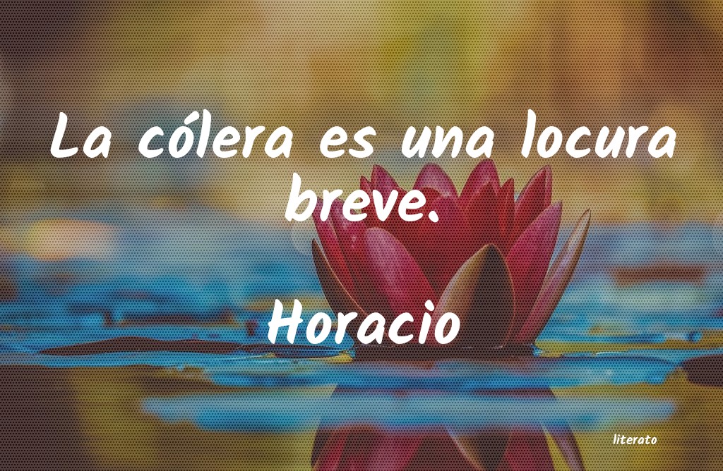 frases de Horacio