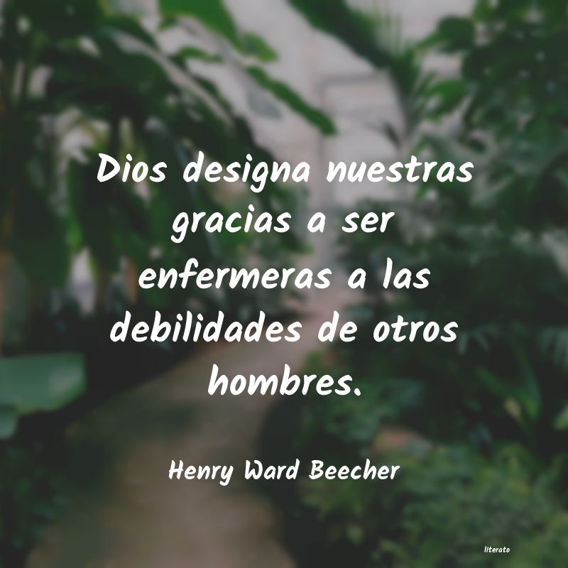 Frases de Henry Ward Beecher