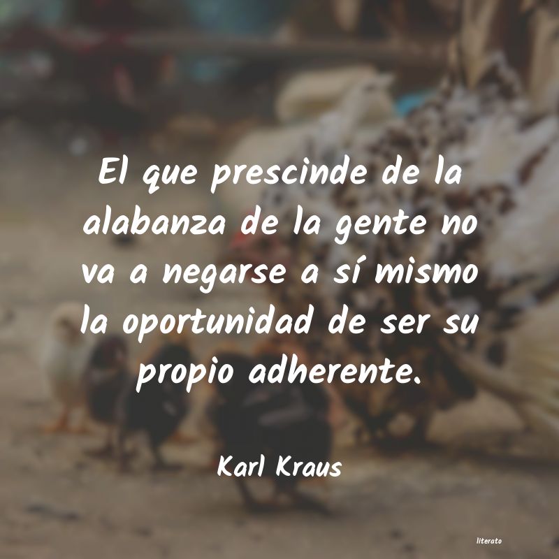 Frases de Karl Kraus