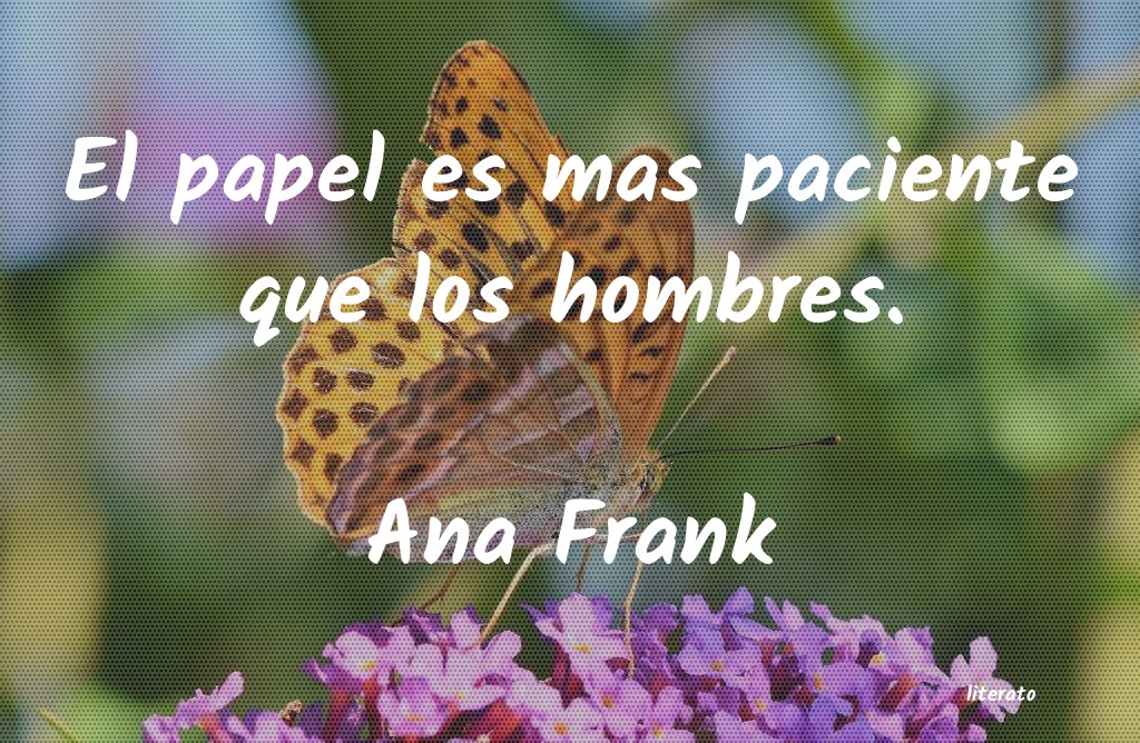 Frases de Ana Frank