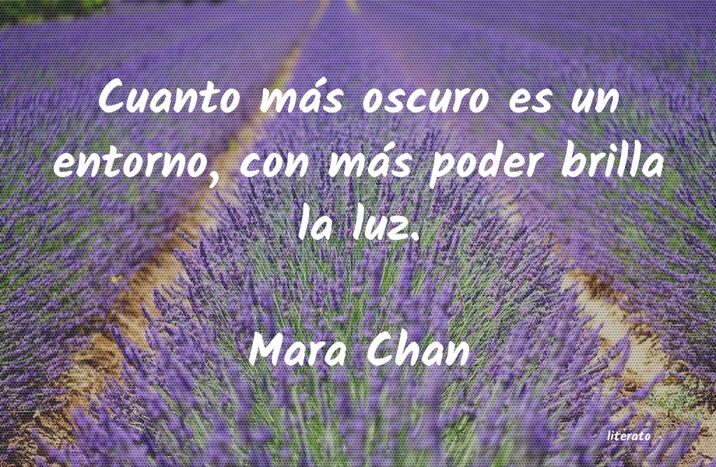 Frases de Mara Chan