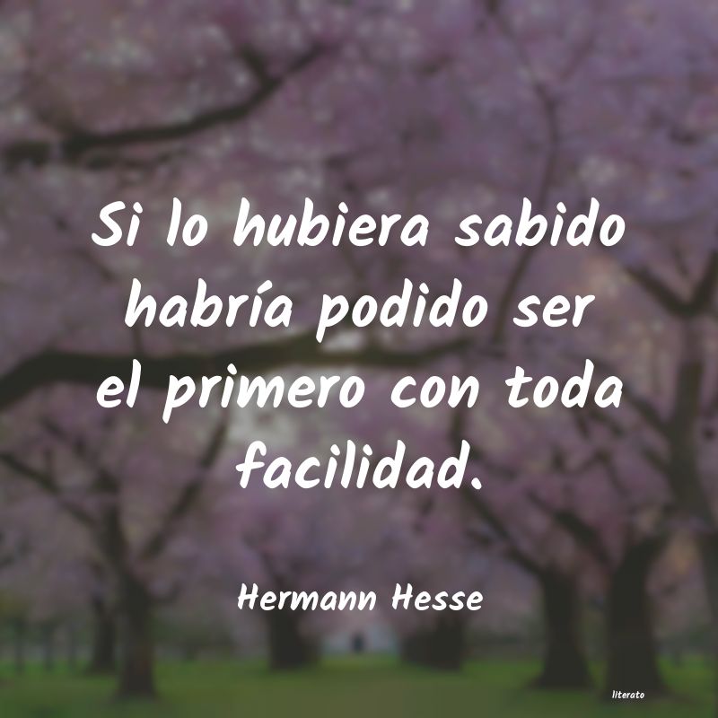 Frases de Hermann Hesse