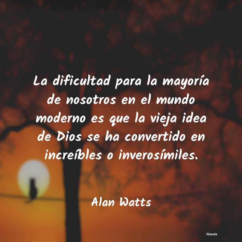 Frases de Alan Watts