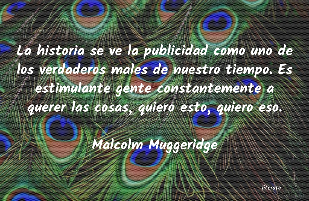 frases de Malcolm Muggeridge