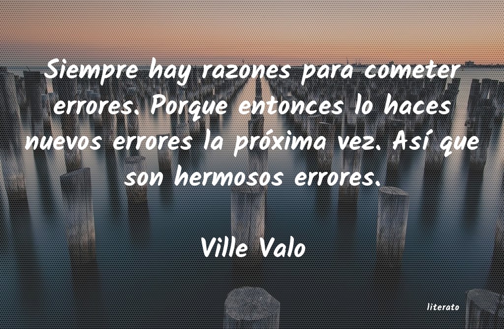 frases de Ville Valo
