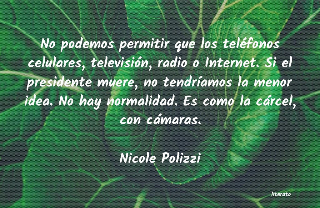 Frases de Nicole Polizzi