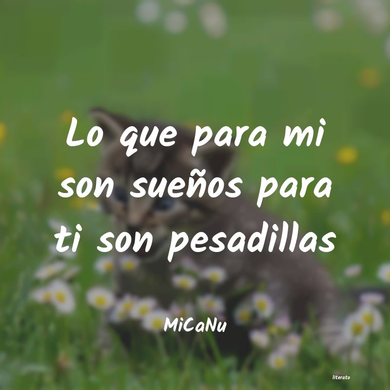 frases de MiCaNu