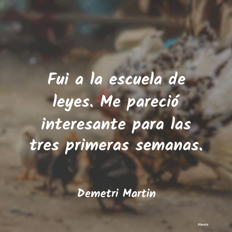 Frases de Demetri Martin