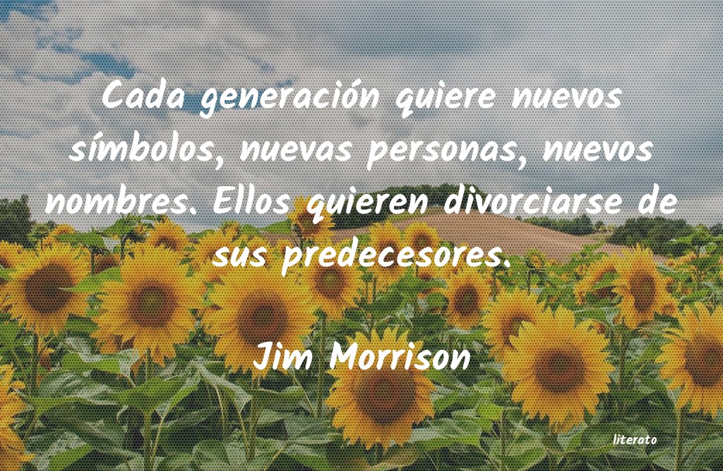 Frases de Jim Morrison