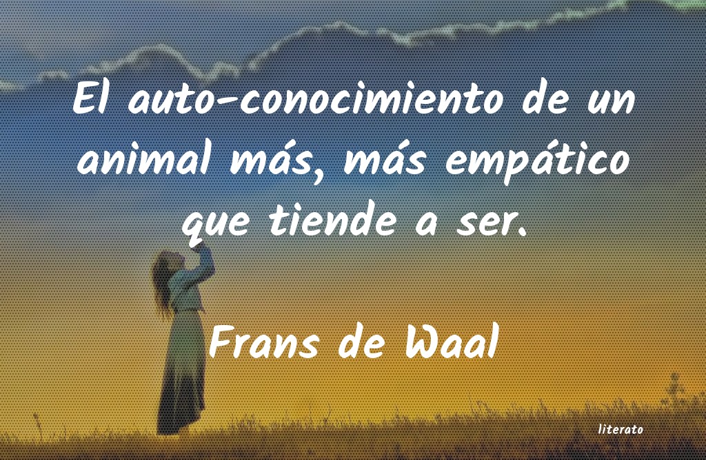 frases de Frans de Waal