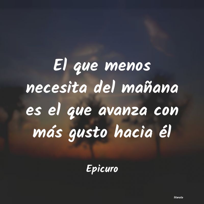 Frases de Epicuro