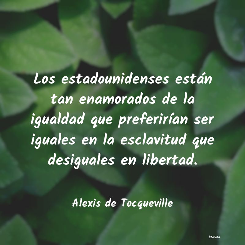 Frases de Alexis de Tocqueville