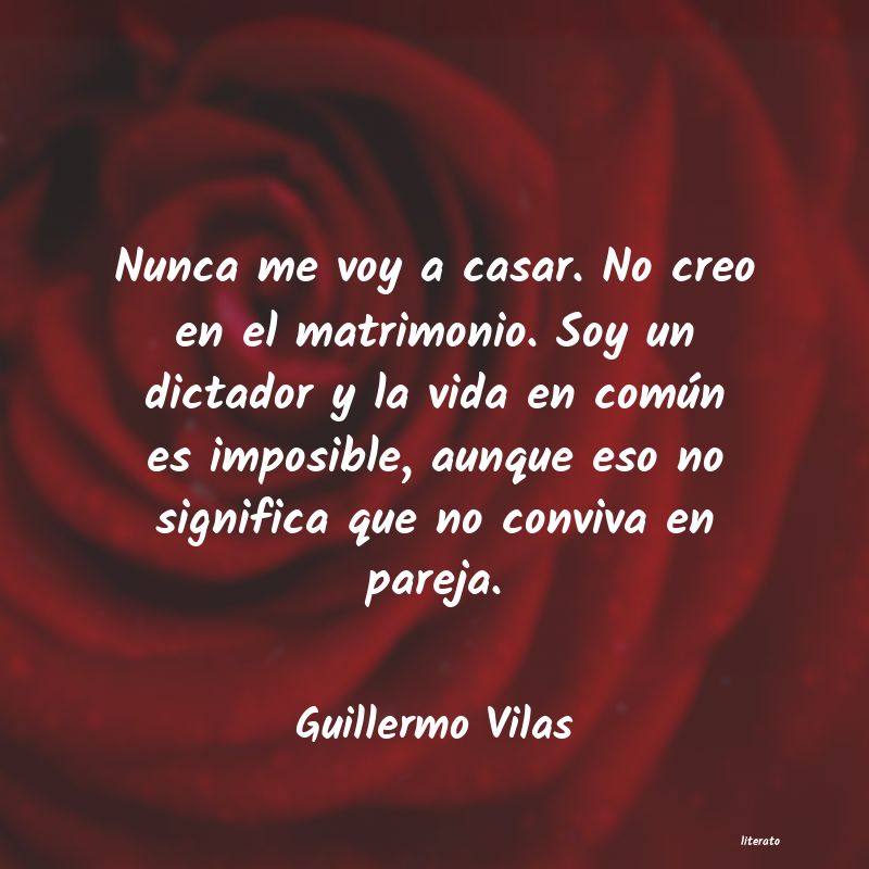Frases de Guillermo Vilas