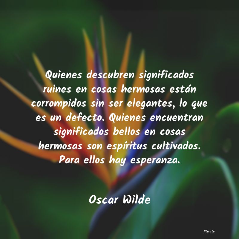 Frases de Oscar Wilde