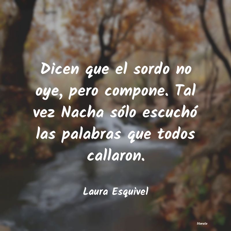 Frases de Laura Esquivel