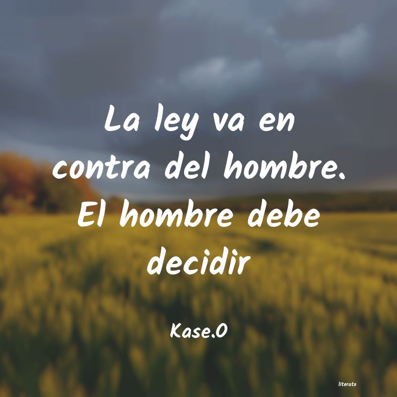 el hombre es algo que debe ser superado