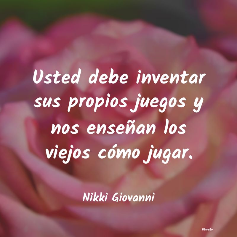 Frases de Nikki Giovanni