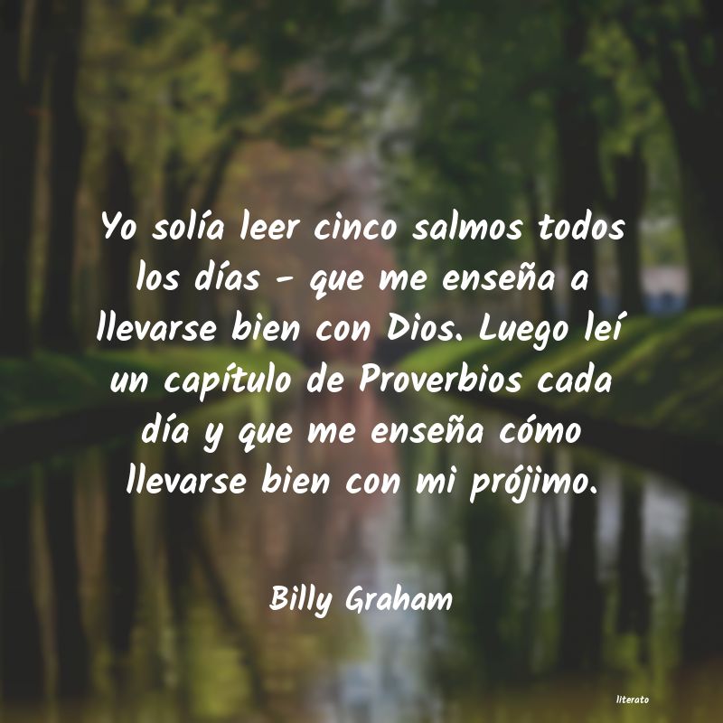 Frases de Billy Graham