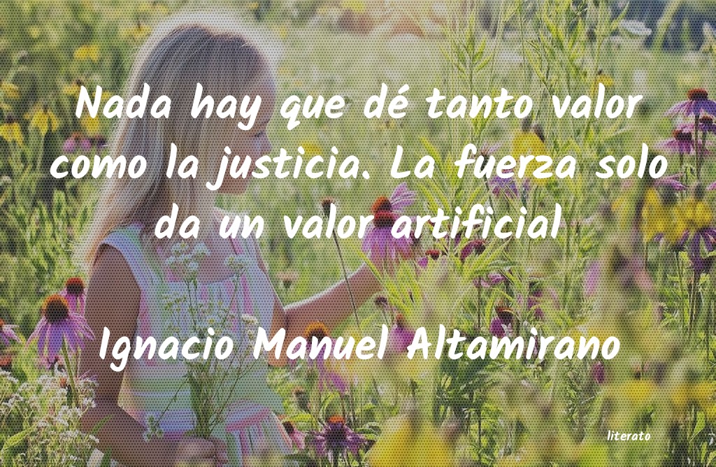 frases de Ignacio Manuel Altamirano