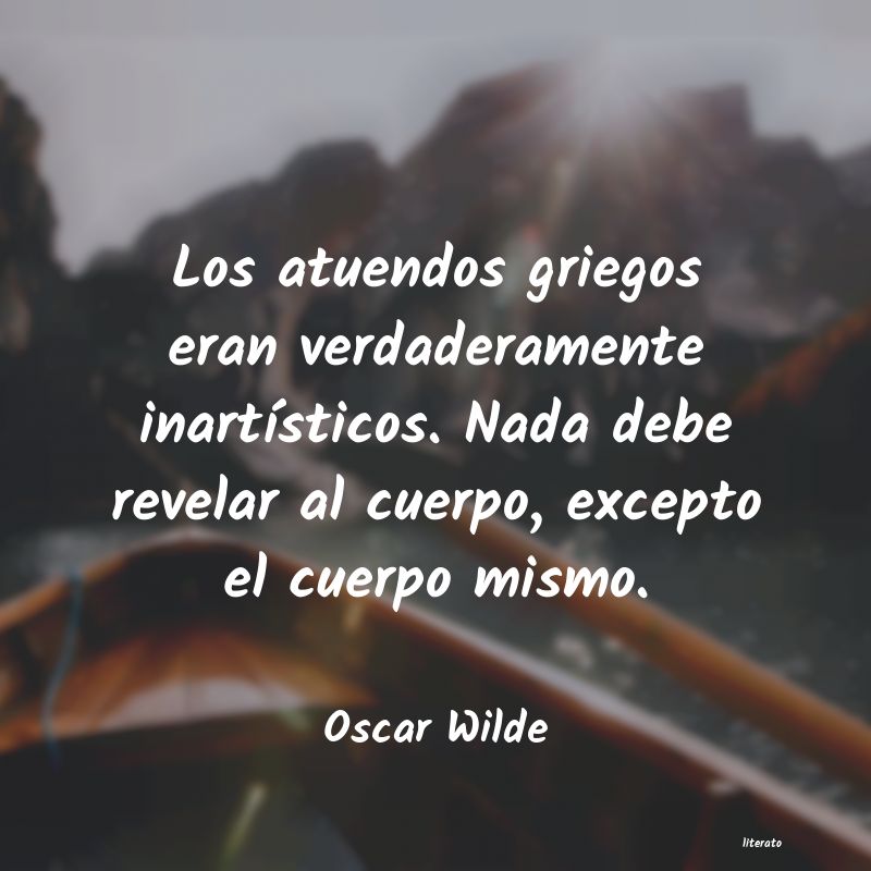 frases de Oscar Wilde