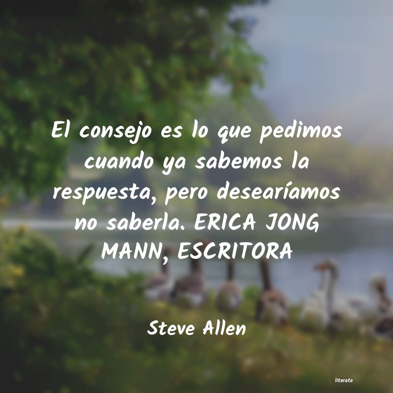 Frases de Steve Allen