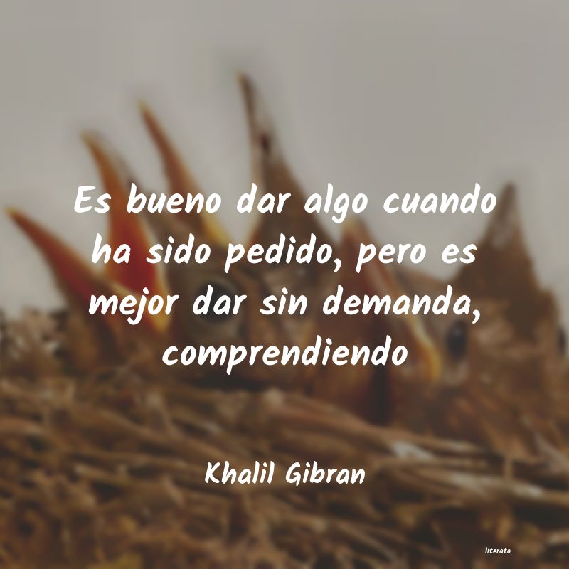 frases de Khalil Gibran