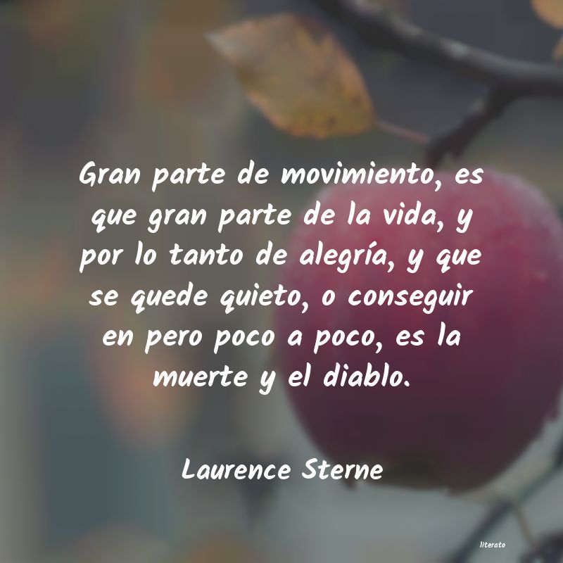 Frases de Laurence Sterne