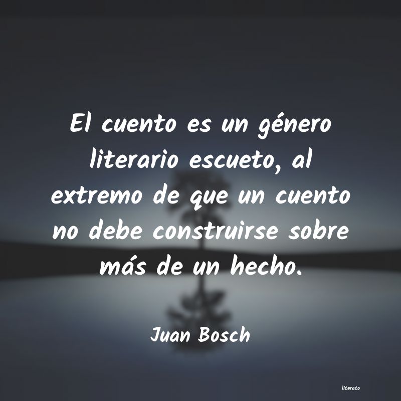 frases de Juan Bosch
