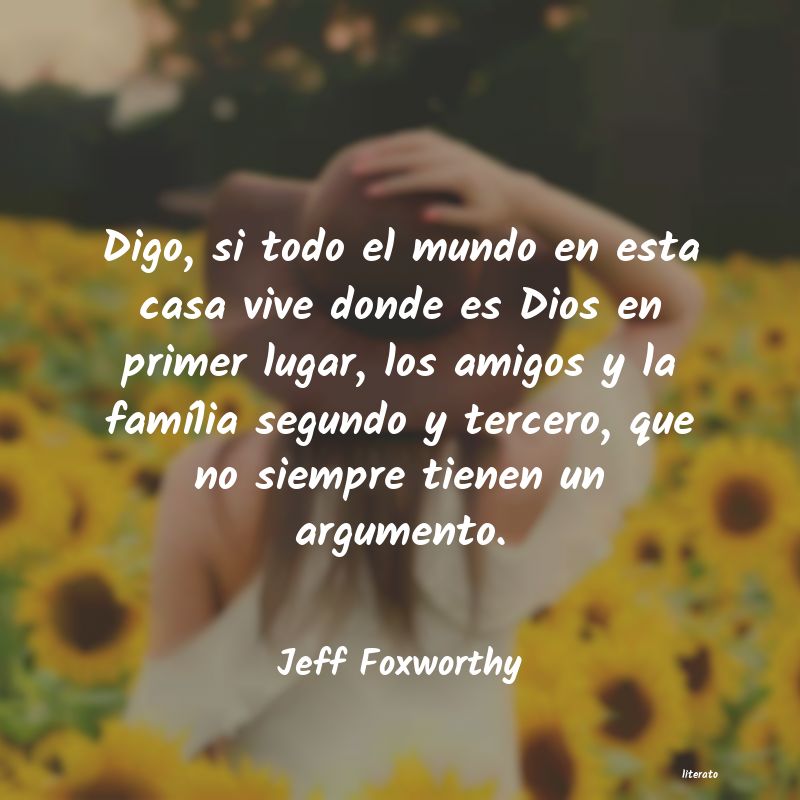 Frases de Jeff Foxworthy