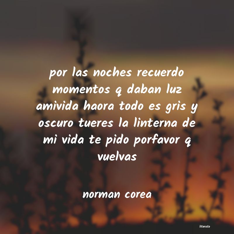 Frases de norman corea