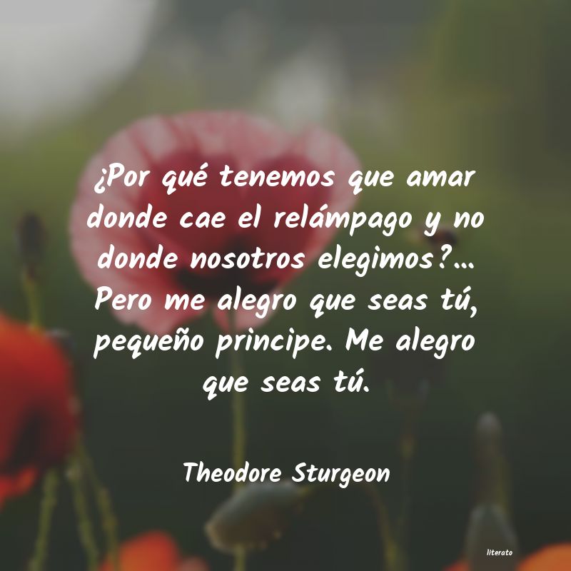 Frases de Theodore Sturgeon