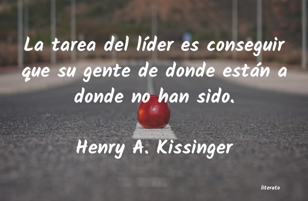 frases de Henry A. Kissinger
