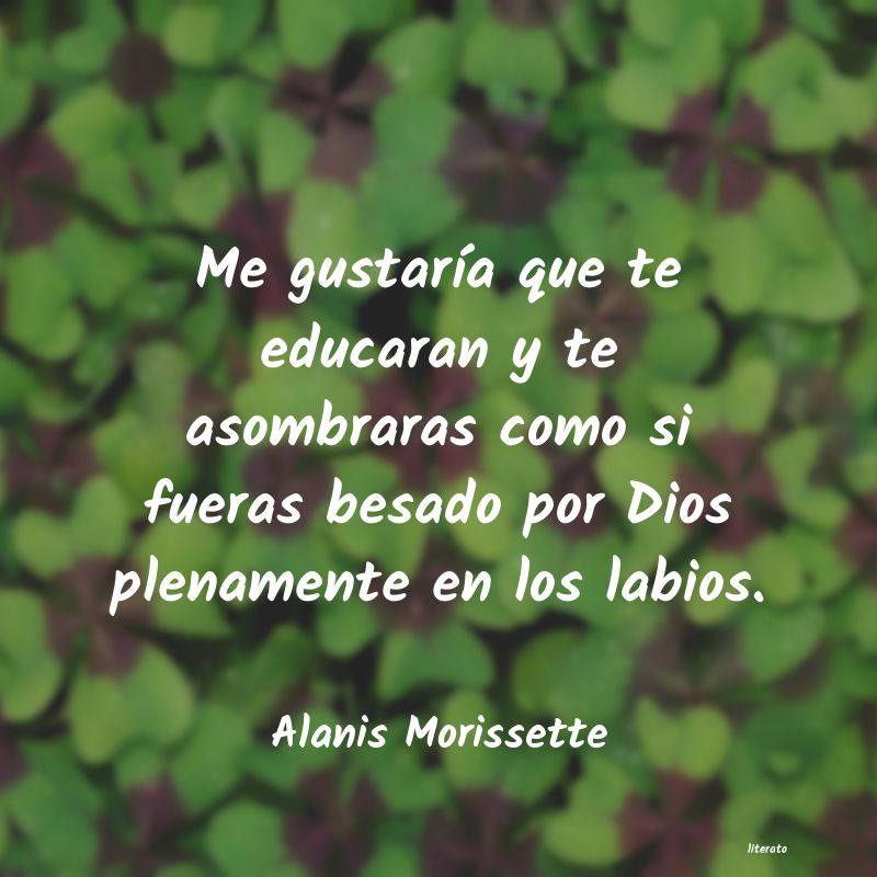 frases de Alanis Morissette