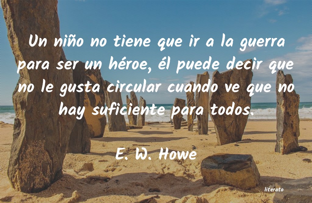 frases de E. W. Howe