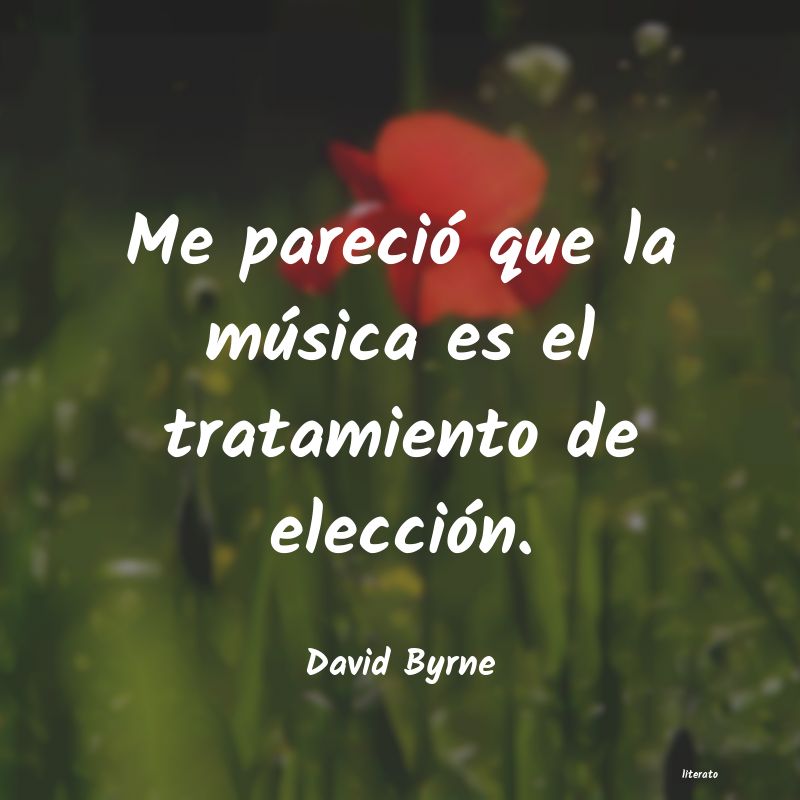 Frases de David Byrne