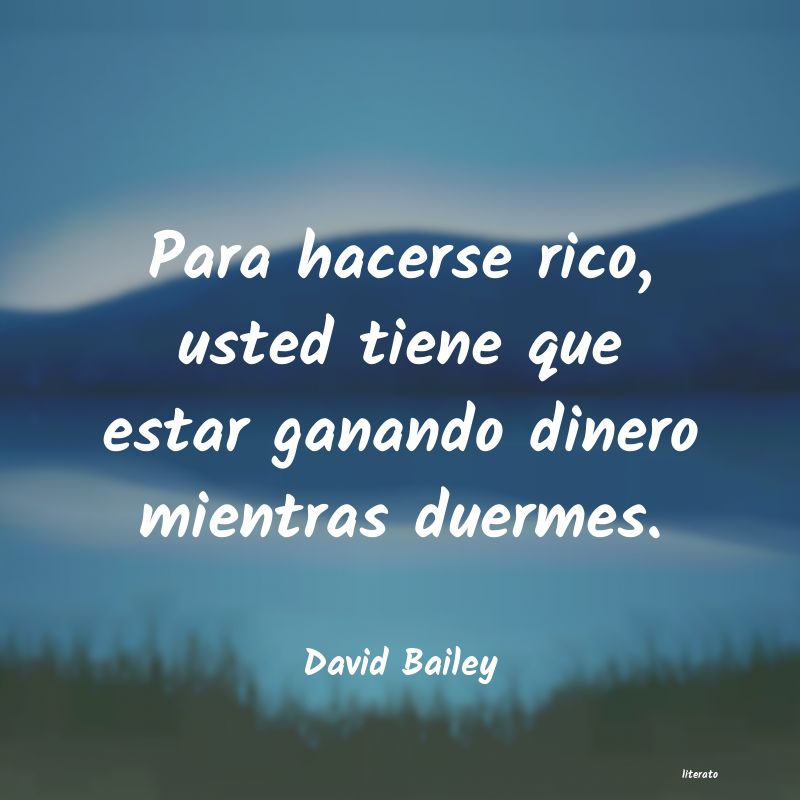 Frases de David Bailey