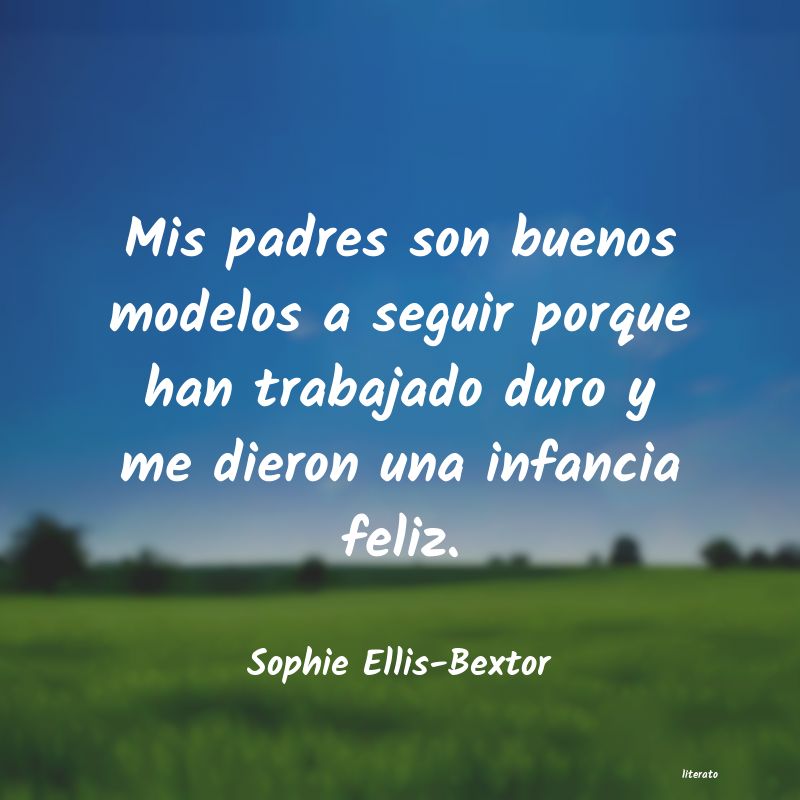 frases de Sophie Ellis-Bextor