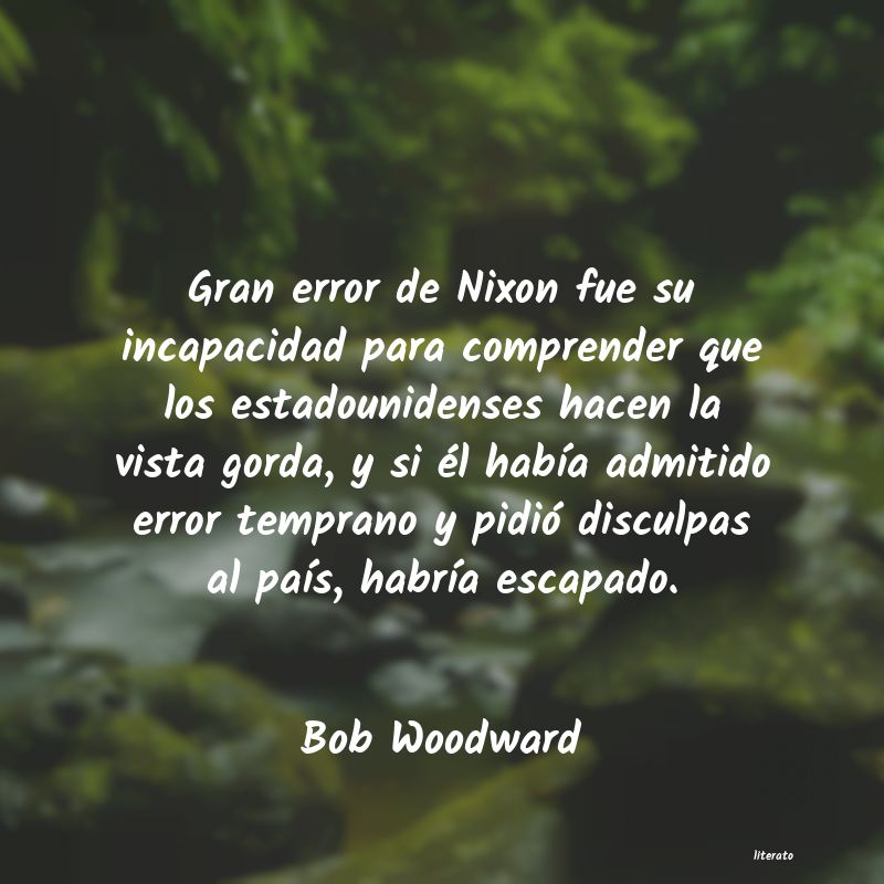 Frases de Bob Woodward