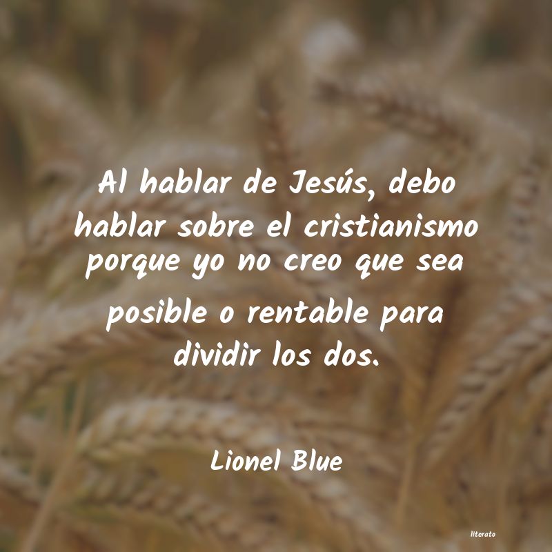 Frases de Lionel Blue