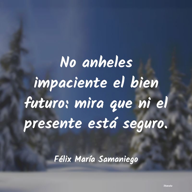 Frases de Félix María Samaniego