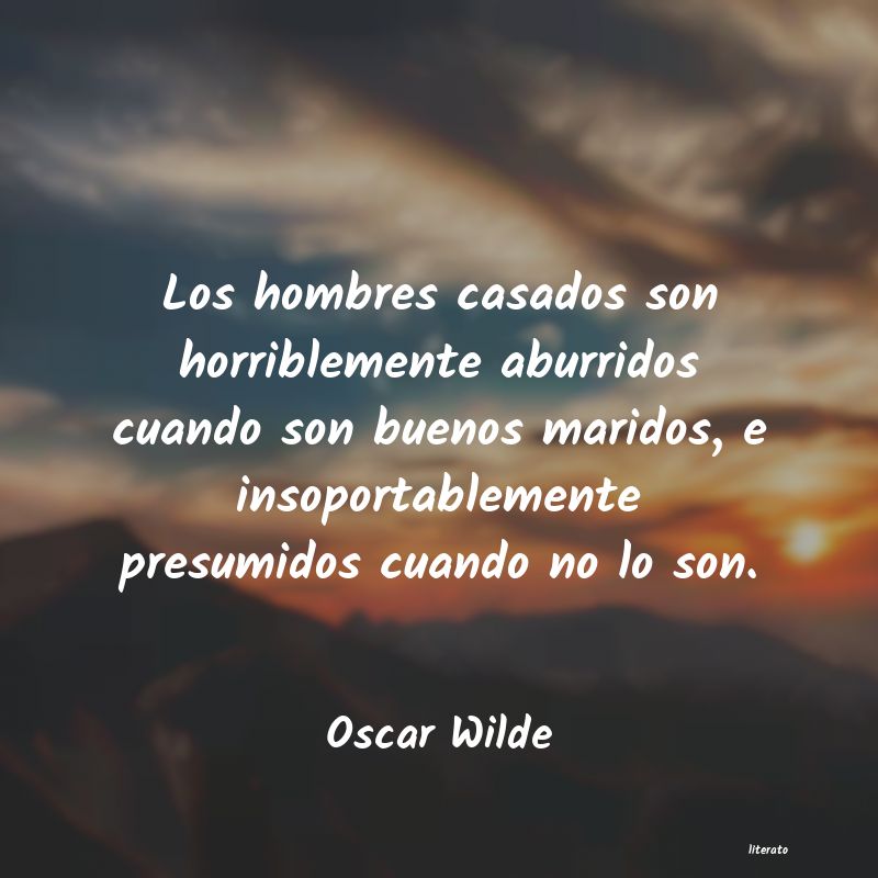 Frases de Oscar Wilde